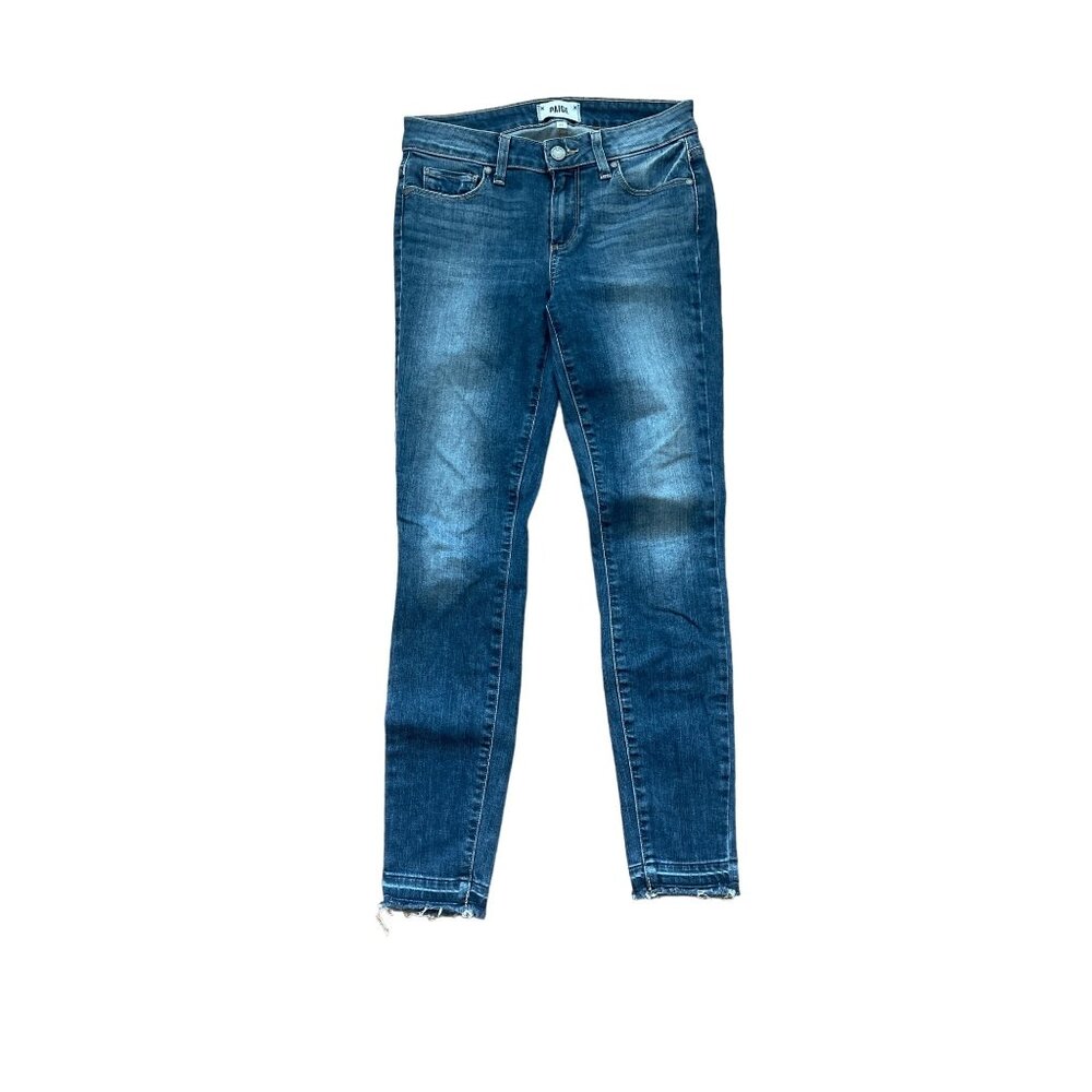Paige Women's Jeans Blue Low Rise Size 27